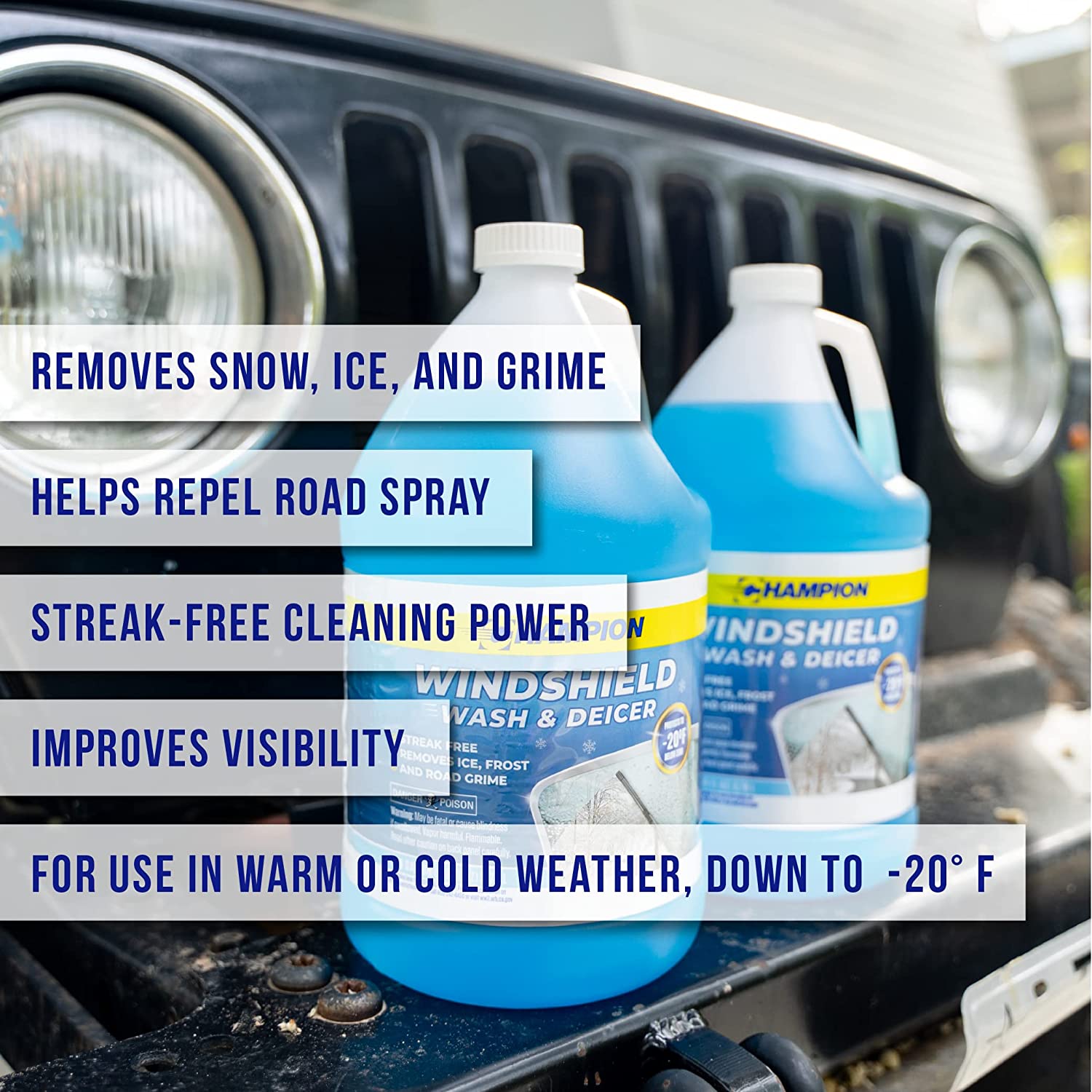CPDI Champion Windshield Washer Fluid and Deicer for Ice